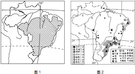 (3)在图1.图2的五种经济作物中.北方的糖料作物是 .南方的油料作物是 .在山东省有较大面积种植的是 和 .(四)读下图.写出图中代表--精英家教网--