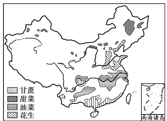中国主要粮食与经济作物分布全解析